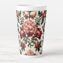 Italiaanse barok. Chique bloemen en bladeren