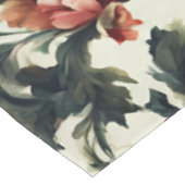 Italiaanse barok. Chique bloemen en bladeren Tafelkleed (Gekanteld)