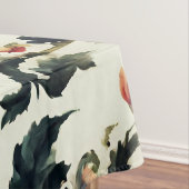 Italiaanse barok. Chique bloemen en bladeren Tafelkleed (Voorbeeld)