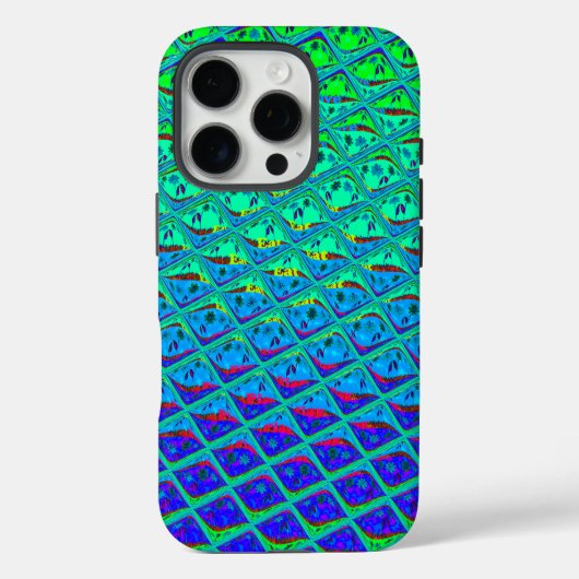 Italiaanse Blauwe Zeemeermin Motief Art Print Case-Mate iPhone Case (Achterkant)