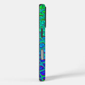 Italiaanse Blauwe Zeemeermin Motief Art Print Case-Mate iPhone Case (Achterkant / Rechts)