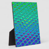 Italiaanse Blauwe Zeemeermin Motief Art Print Fotoplaat (Zijkant)