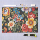 Italiaanse Bloem Print Decoupage / Tissuepapier (Craft)