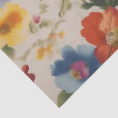 Italiaanse Bloem Print Decoupage / Tissuepapier (Detail)