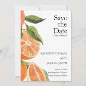 Italiaanse Boerderij Bruiloft Save the Date Kaart (Voorkant)