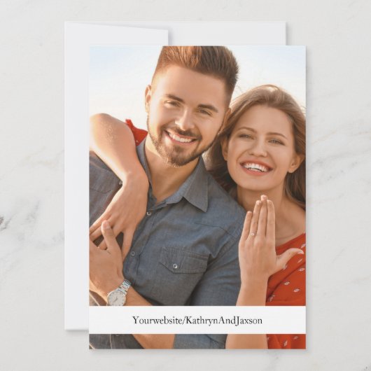 Italiaanse Boerderij Bruiloft Save the Date Kaart (Achterkant)