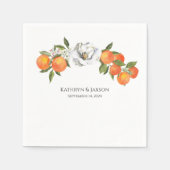 Italiaanse boerderij cocktail servetten (Voorkant)