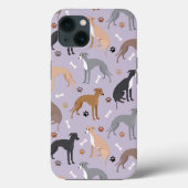 Italiaanse Botten van Greyhound Dog en poten Case-Mate iPhone Case (Achterkant)