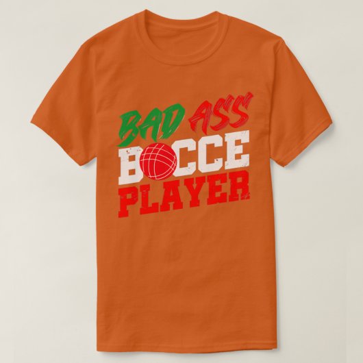 Italiaanse Bowling Game Italië Bocci Ball T T-shirt (Design voorkant)