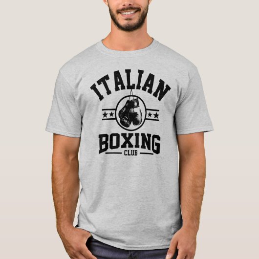 Italiaanse Boxing Club T-shirt (Voorkant)