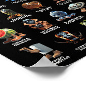 Italiaanse Brain Rot Italiaanse Brainrot Grappige Poster (Hoek)