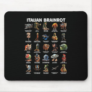 Italiaanse Brain Rot Italiaanse Hersenrot Grappige Muismat