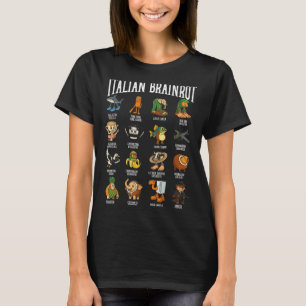 Italiaanse Brainrot Ballerina Ino Karakter Meme Mi T-shirt