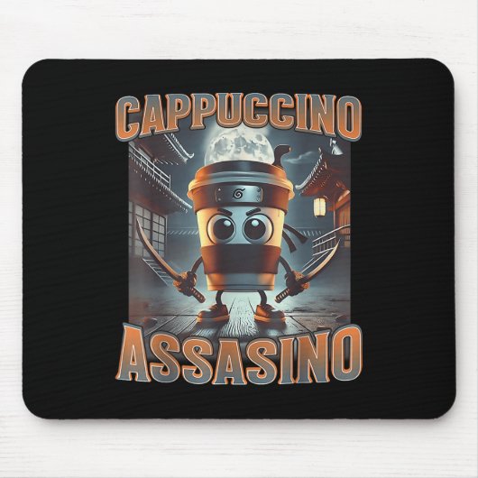 Italiaanse Brainrot Cappuccino Ino Muismat (Voorkant)