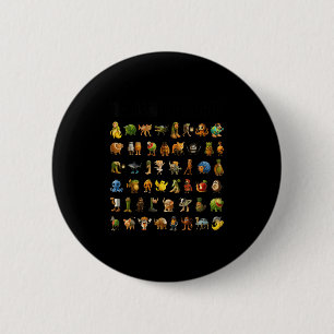 Italiaanse Brainrot Gen-z Meme Grappige Brain Rot  Ronde Button 5,7 Cm