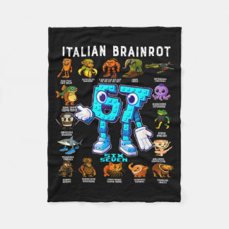 Italiaanse Brainrot Grappige 67 Meme Verjaardagsde Fleece Deken