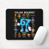 Italiaanse Brainrot Grappige 67 Meme Verjaardagsde Muismat (Met muis)