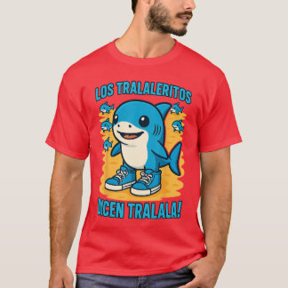 Italiaanse Brainrot Losralaleritos Dicenralala Gra T-shirt