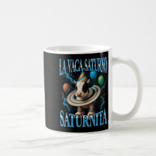 Italiaanse Brainrot Meme La Vaca Saturno Saturnita Koffiemok