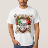Italiaanse brandweerman t-shirt (Voorkant)
