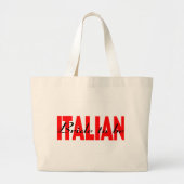 Italiaanse bride grote tote bag (Voorkant)