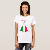 Italiaanse bride t-shirt (Voorkant volledig)