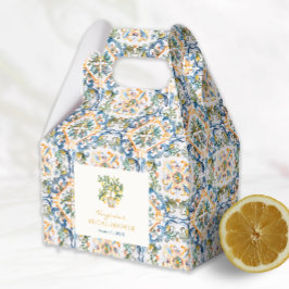 Italiaanse bruidsfeest Favor Doos Bedankdoosjes