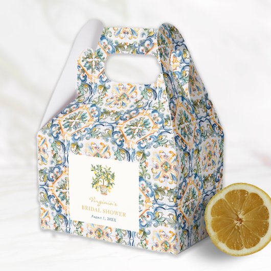 Italiaanse bruidsfeest Favor Doos Bedankdoosjes