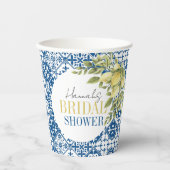 Italiaanse Bruidsfeest La dolce Vita Papieren Bekers (Voorkant)