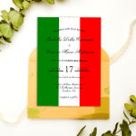Italiaanse bruiloft uitnodigingen<br><div class="desc">Breng de klassieke elegantie van Italië naar uw bruiloft met deze prachtige aangepaste uitnodigingen. Deze uitnodigingen zijn gemaakt met zorgvuldige aandacht voor detail en bevatten gepersonaliseerde details op maat van uw unieke specificaties. Met een balans tussen traditionele en moderne elementen bieden deze uitnodigingen een tijdloze aantrekkingskracht. Ze zijn verkrijgbaar als...</div>