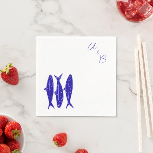 Italiaanse bruiloftsvis servet (Insitu)