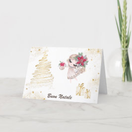 *~* Italiaanse Buon Natale Kerst van de Merry Feestdagen Kaart