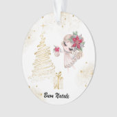 *~* Italiaanse Buon Natale Kerst van de Merry Ornament (voorkant)