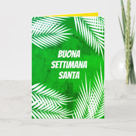 Italiaanse Buona Settimana Santa Heilige Week Kaart