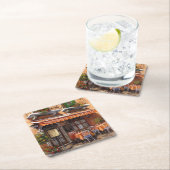 Italiaanse Cafe Fine Art Kartonnen Onderzetters (Insitu)