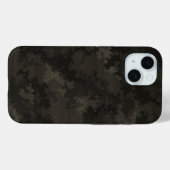 Italiaanse Camo Midnight Zwart Uniek Cargo Patroon Case-Mate iPhone Case (Achterkant (horizontaal))