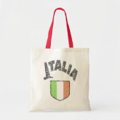 Italiaanse Canvas tas van het  schildpad met de vl (Voorkant)