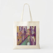 Italiaanse Canvas tas Venetië Canal (Voorkant)