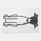 Italiaanse Cartoon Greyhound Dog Theedoek (Horizontaal)