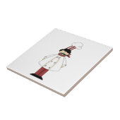 Italiaanse Chef #1 Tile Tegeltje (Zijkant)