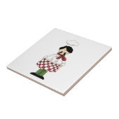 Italiaanse Chef #2 Tile Tegeltje (Zijkant)