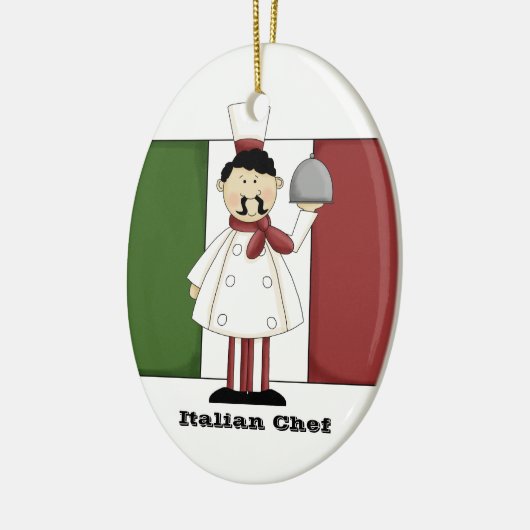 Italiaanse Chef #4 Kitchen Ornament (Links)