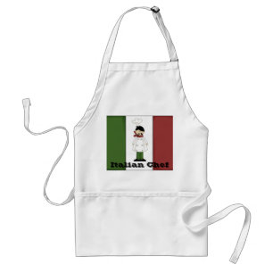 Italiaanse Chef #5 Apron Standaard Schort