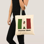 Italiaanse Chef #5 Bag Tote Bag (Voorkant (product))