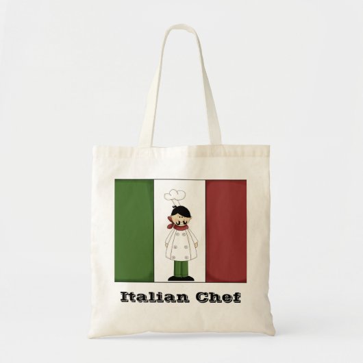 Italiaanse Chef #5 Bag Tote Bag (Voorkant)