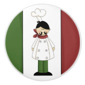 Italiaanse Chef 5 Keramische Knop (Voorkant)