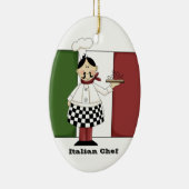 Italiaanse Chef #7 Keukenornament Keramisch Ornament (Rechts)