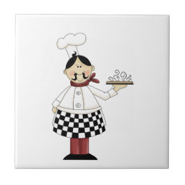 Italiaanse Chef #7 Tile Tegeltje