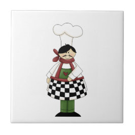 Italiaanse Chef #8 Tile Tegeltje
