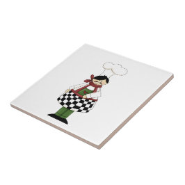 Italiaanse Chef #8 Tile Tegeltje
